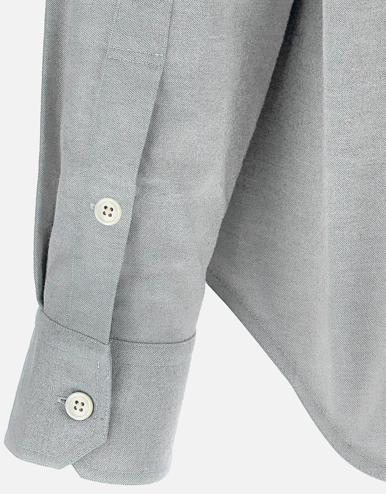 Thom Browne メンズ4BARコットンフランネルオーバーサイズシャツ