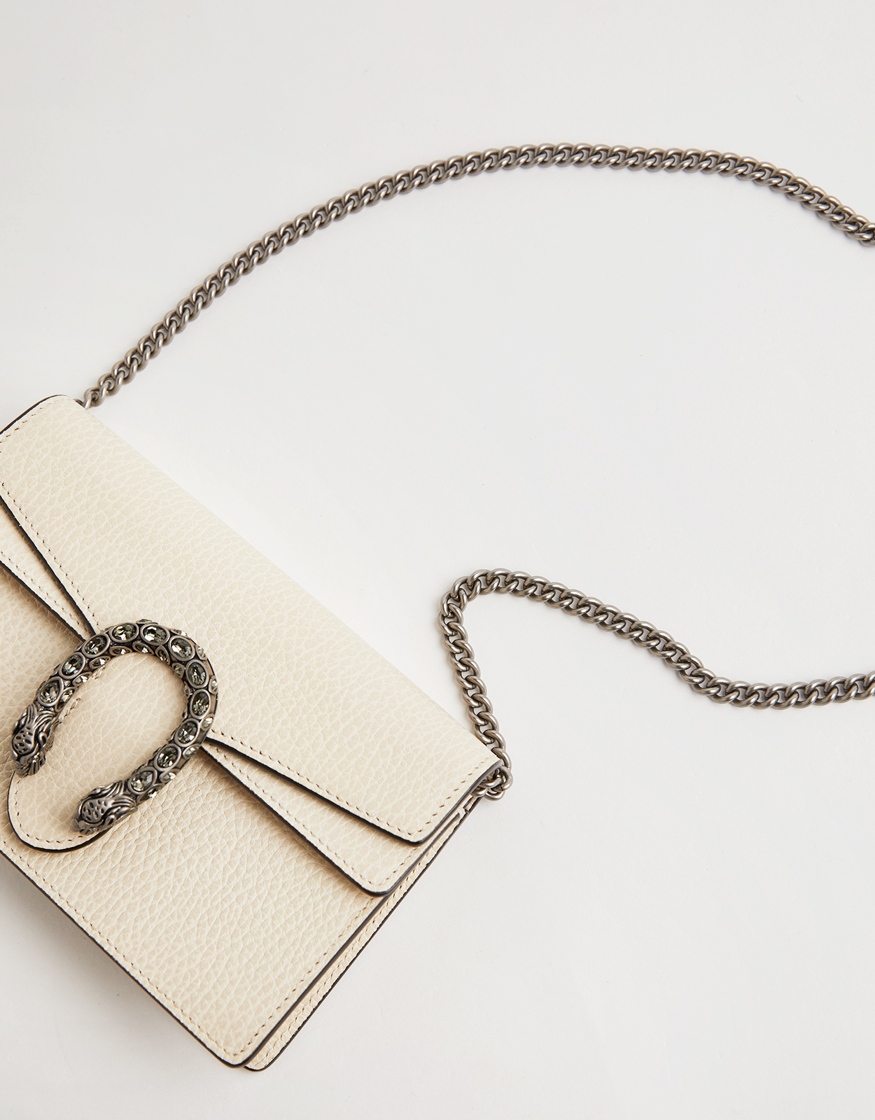 Gucci ディオニュソススーパーミニレザーチェーンクロスボディバッグ