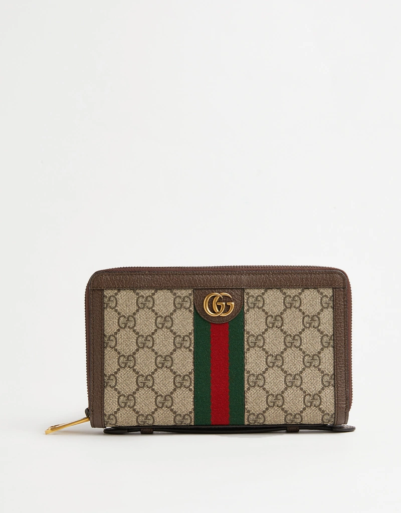 Gucci メンズオフィディアGGスプリームキャンバスポーチ (バッグ