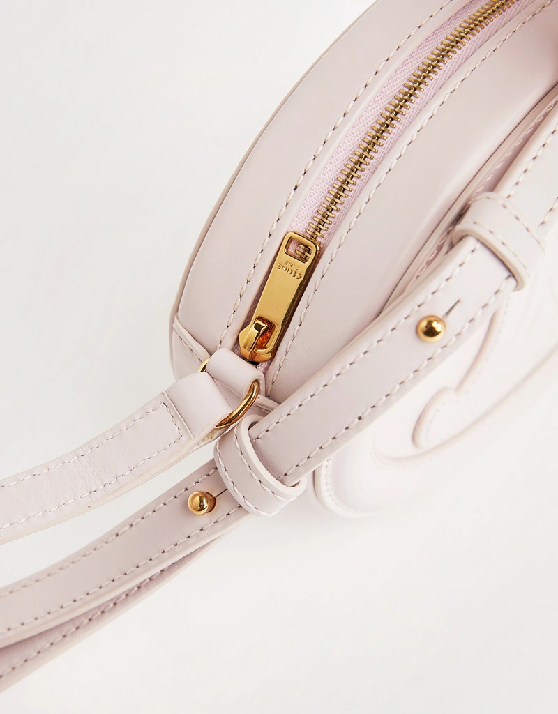Celine クイールトリオンフスムーズカーフスキンオーバルクロスボディ