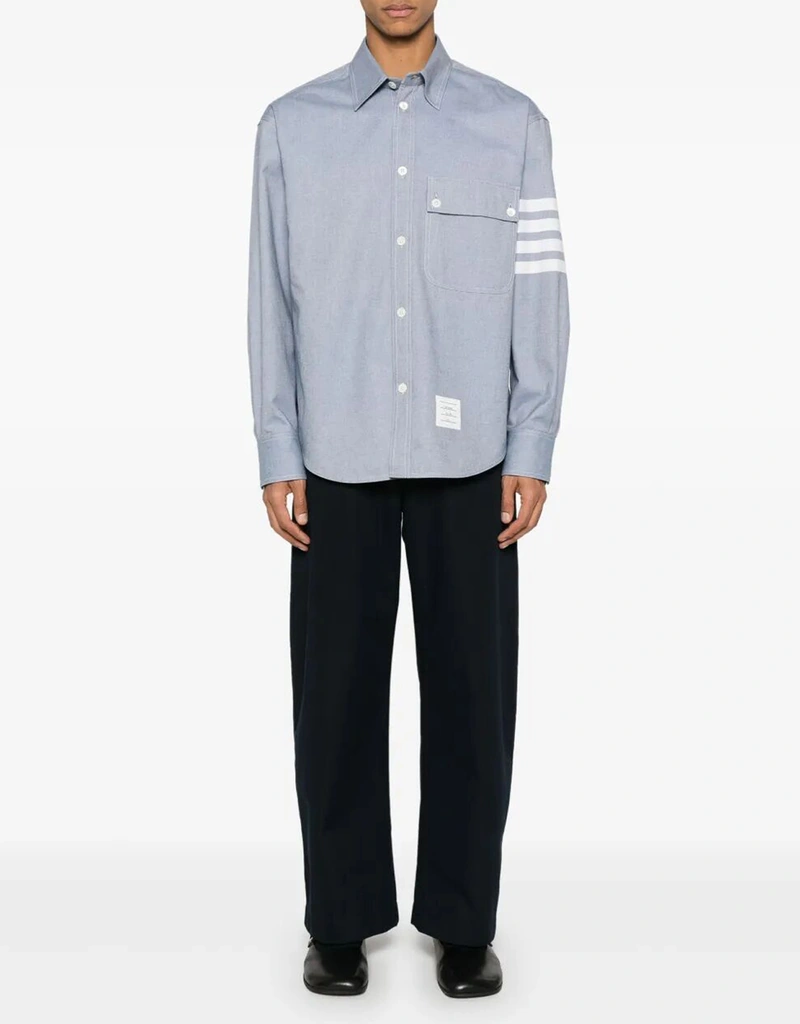 THOM BROWNE フランネル 4BAR シャツジャケット サイズ3 THOM BROWNE