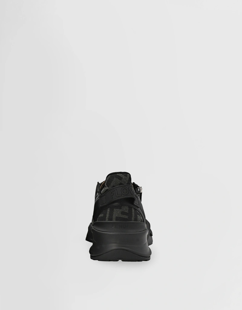 Fendi Men's Flow Leather Side Zip スニーカー () IFCHIC.COM