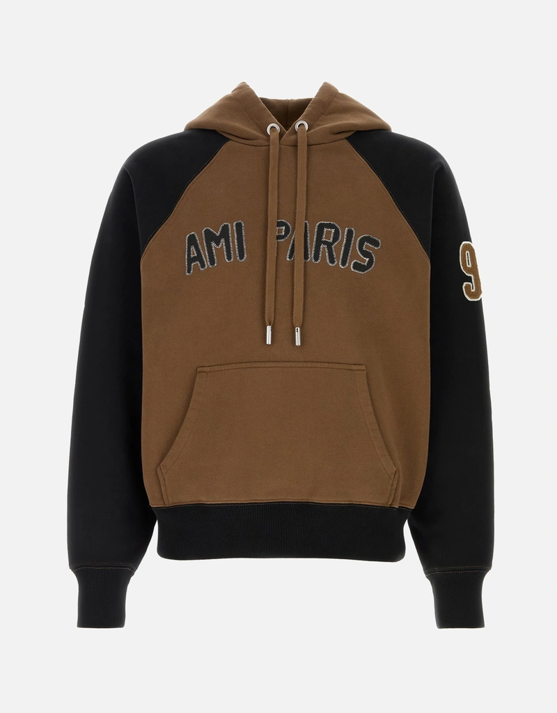 AMI Paris メンズ Hoodie Patch (トップス＆Tシャツ) IFCHIC.COM