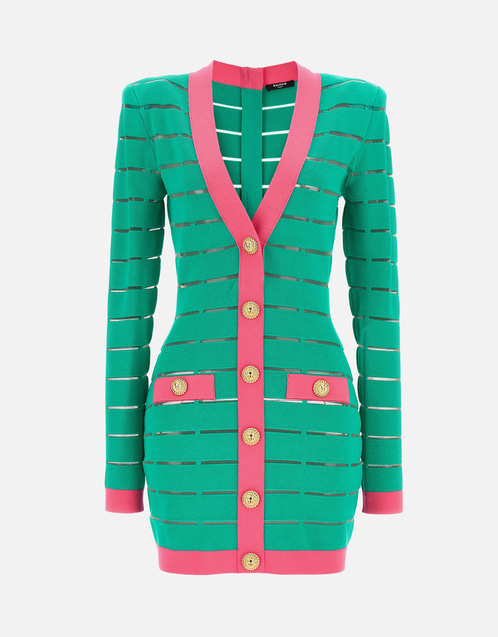 balmain diamond knit dress Balmain