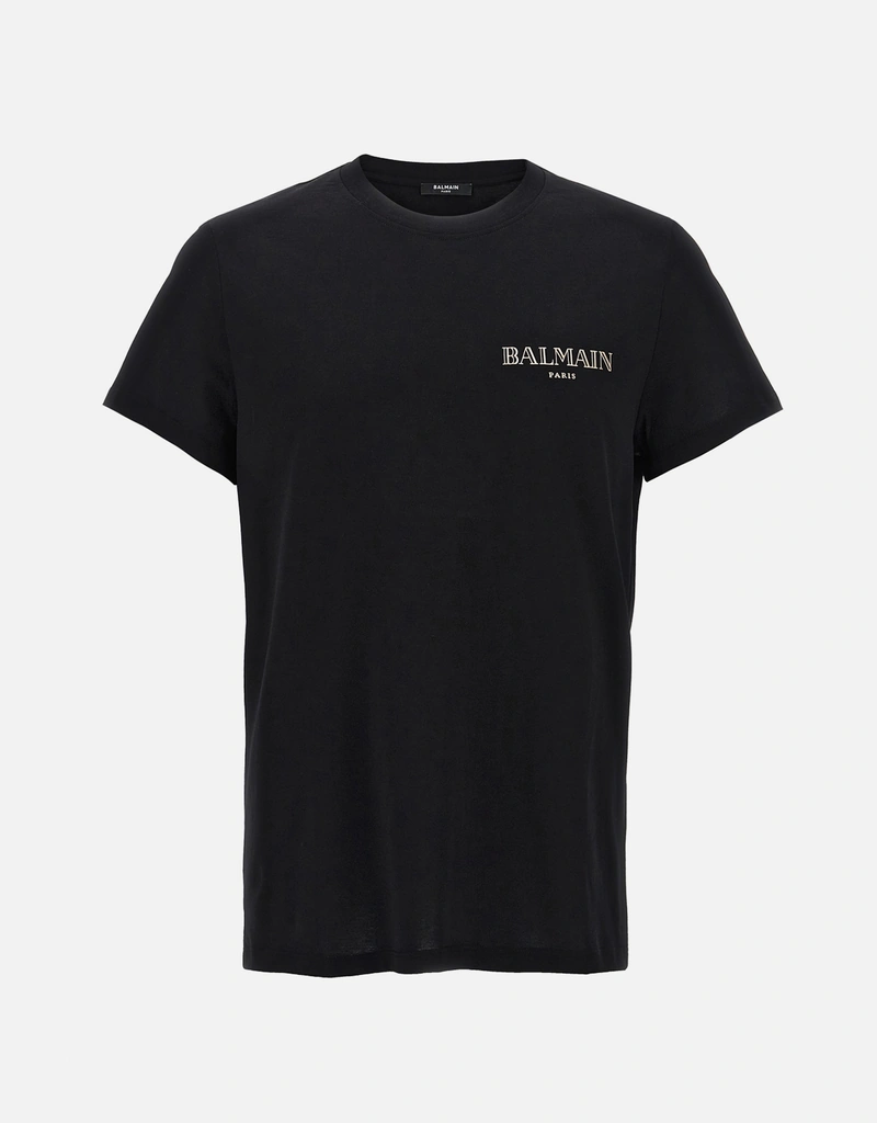 Balmain Vintage' T Men Shirt - Black ほぼ未使用 BALMAIN バルマン