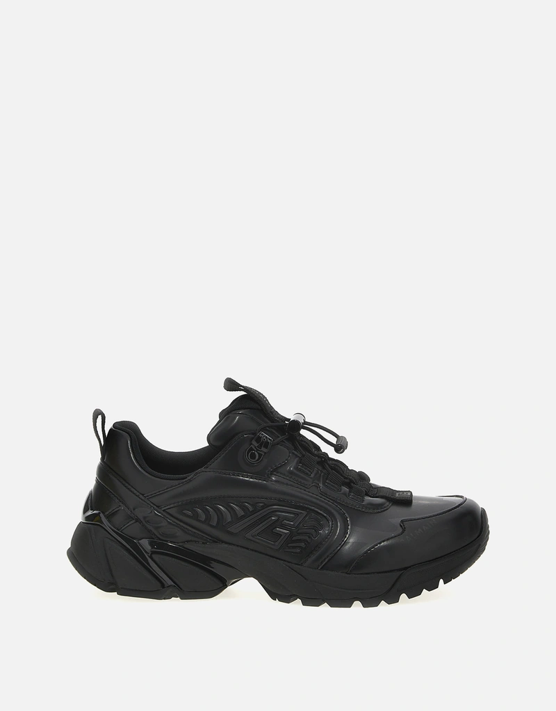 Balmain メンズCosmic Dustエコレザースニーカー () IFCHIC.COM