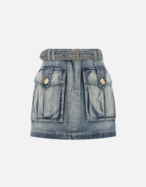 Balmain デニムスカート | デニム単品 新作・セール | IFCHIC ジャパン