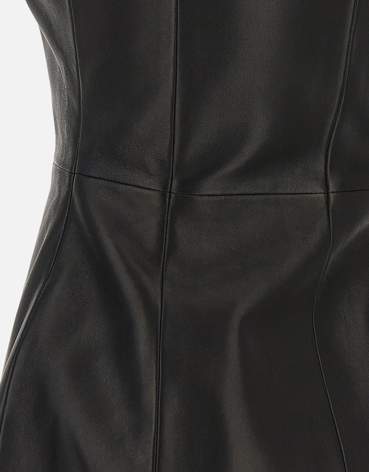 chinese dress ladies Balmain Floral Printed Leather Dress – Runway Catalog main image 1