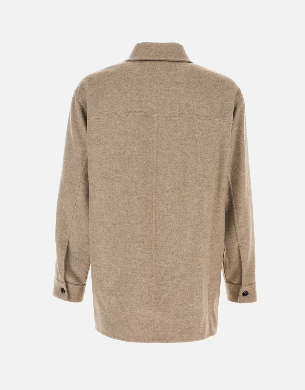 Bottega Veneta メンズウール＆カシミヤオーバーシャツ (すべての新品
