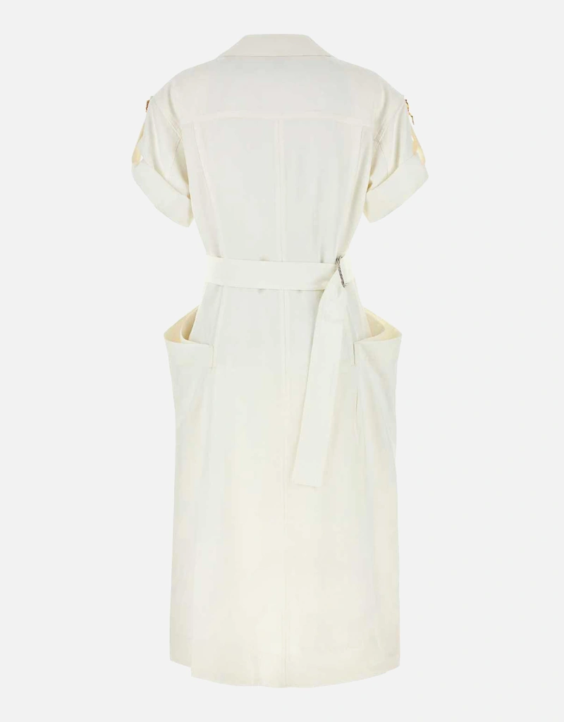 Bottega Veneta Viscose And Linen Dress (All New In) IFCHIC.COM