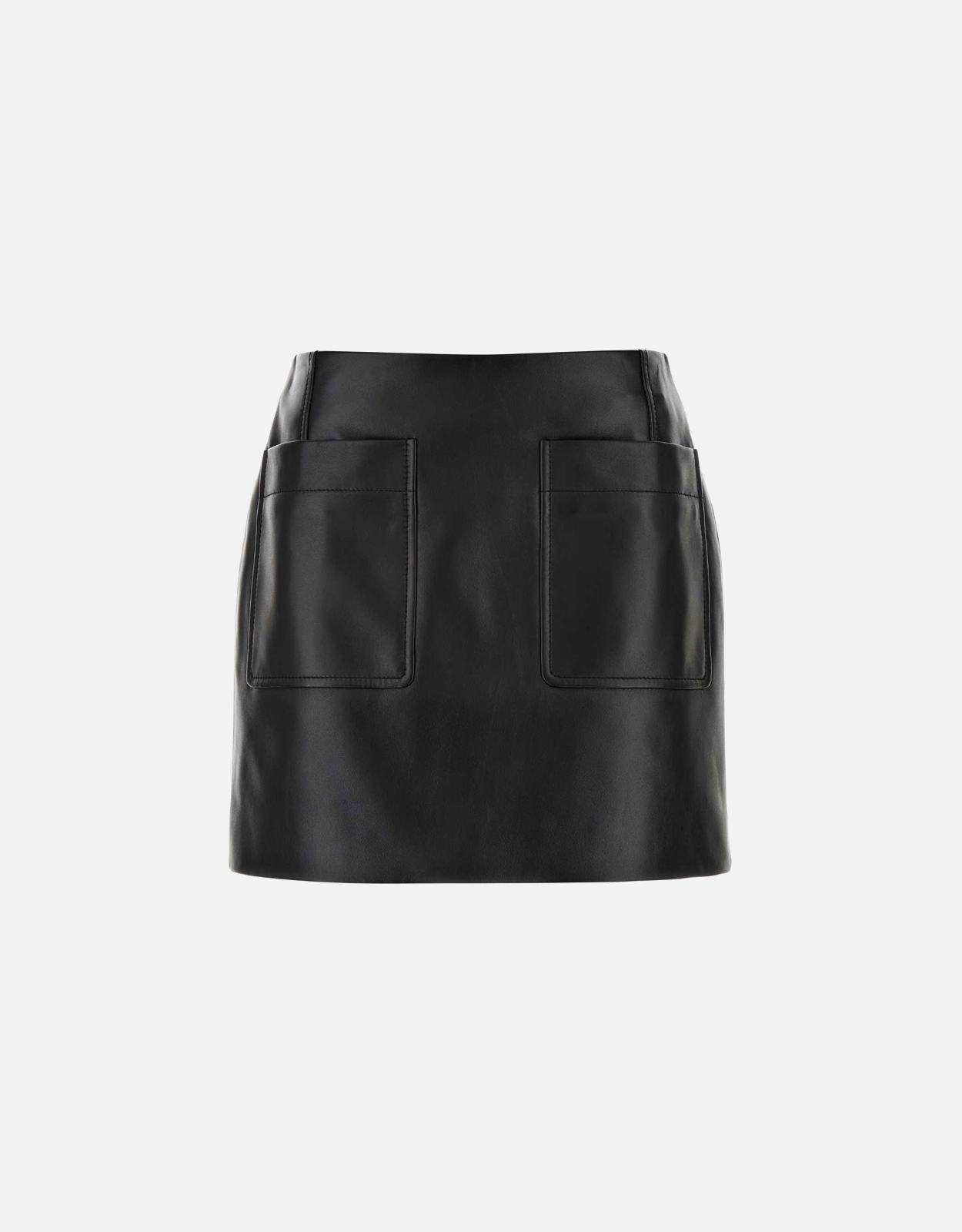 BOTTEGA VENETA Bottega Veneta Leather Mini Skirt　ボッテガヴェネタ レザー ミニスカート