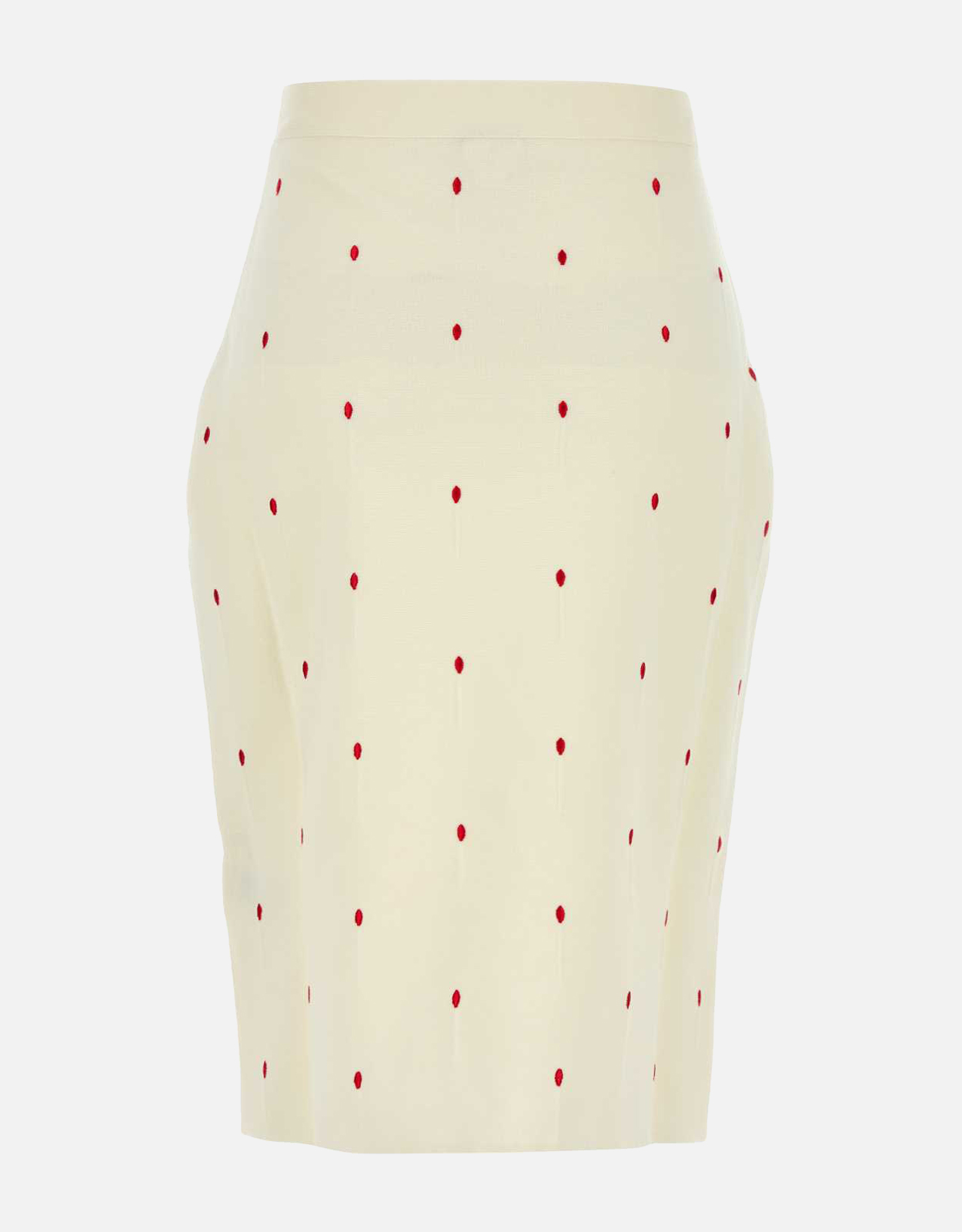 BOTTEGA VENETA Bottega Veneta Cotton Embroidered Matches Midi Skirt - S　ボッテガ ヴェネタ コットン 刺繍マッチ ミディ スカート - S