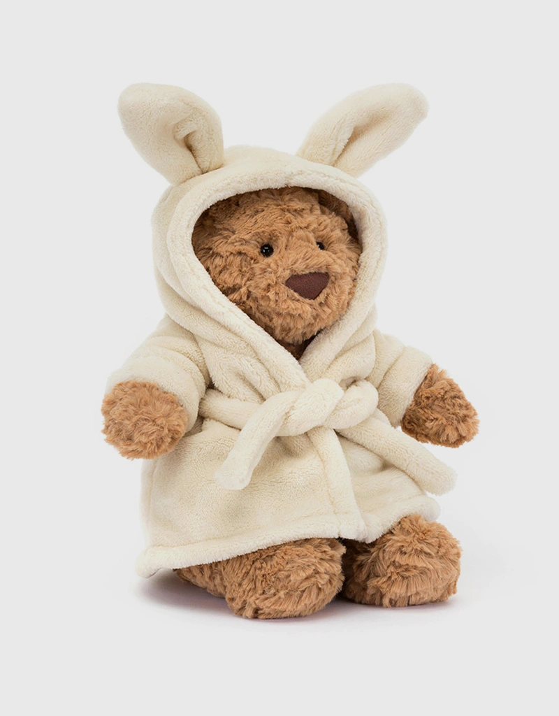 ぬいぐるみ  Bathrobe Bear soft toy 26cm Jellycat Bartholomew Bathrobe Bear Soft Toy 26cm (Toys and Bags