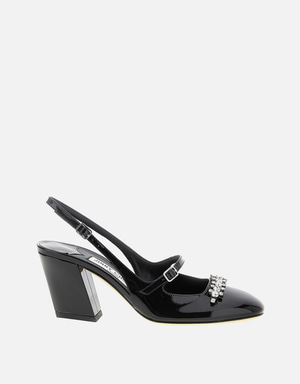 JIMMY CHOO ハイヒールスリングバックシューズ | Slingbacks 新作