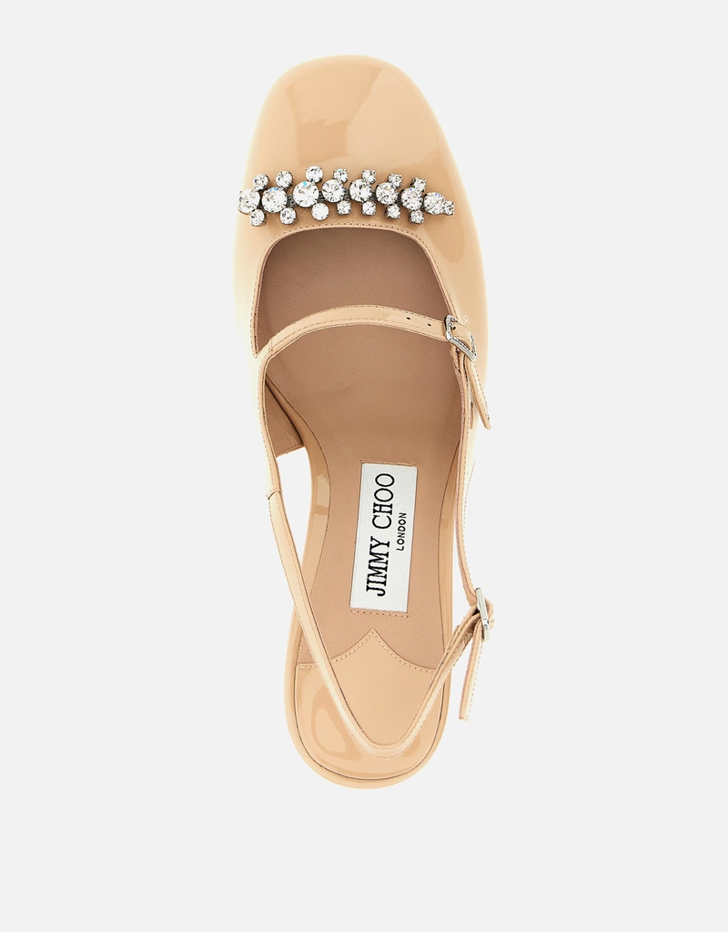 JIMMY CHOO Belinda パテントレザー スリングバック () IFCHIC.COM