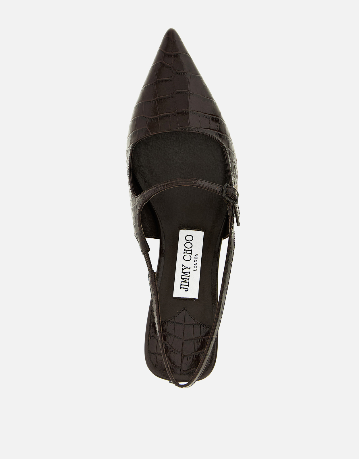 JIMMY CHOO クロコダイルプリントレザースリングバック () IFCHIC.COM
