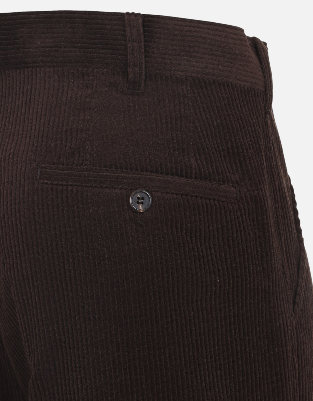 prada classic fit プラダ コーデュロイストレートパンツ 焦茶