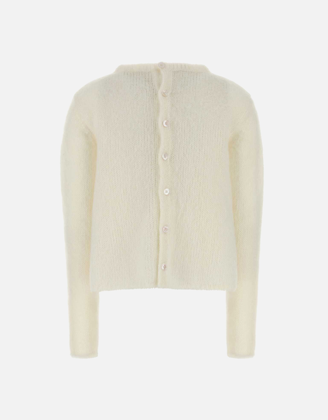 アナグラム　カーディガン　モヘア　ロエベ　LOEWE　モヘアブレンド Loewe モヘアブレンドアナグラム刺繍ショート丈カーディガン (すべての