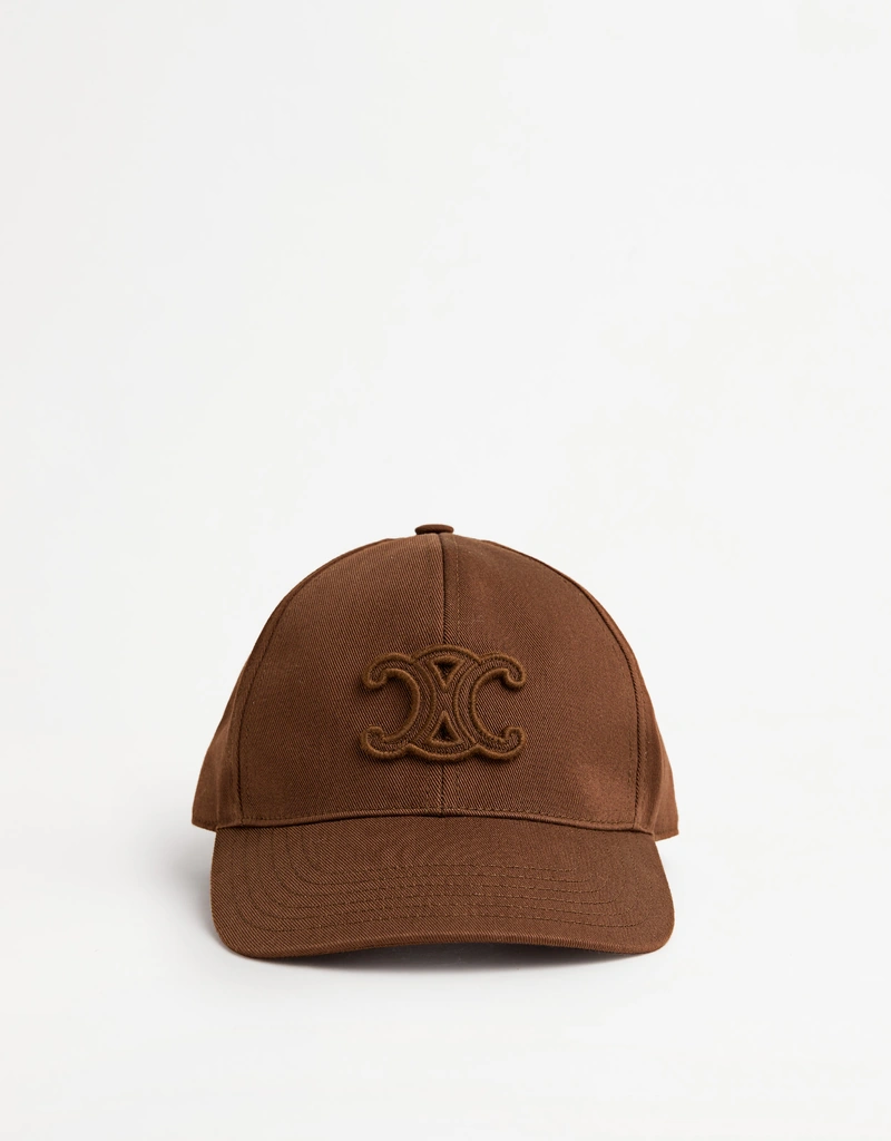 Celine Triomphe Cotton Baseball Cap (ぼうし) IFCHIC.COM