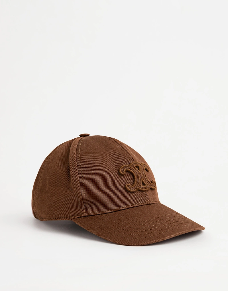 Celine Triomphe Cotton Baseball Cap (ぼうし) IFCHIC.COM