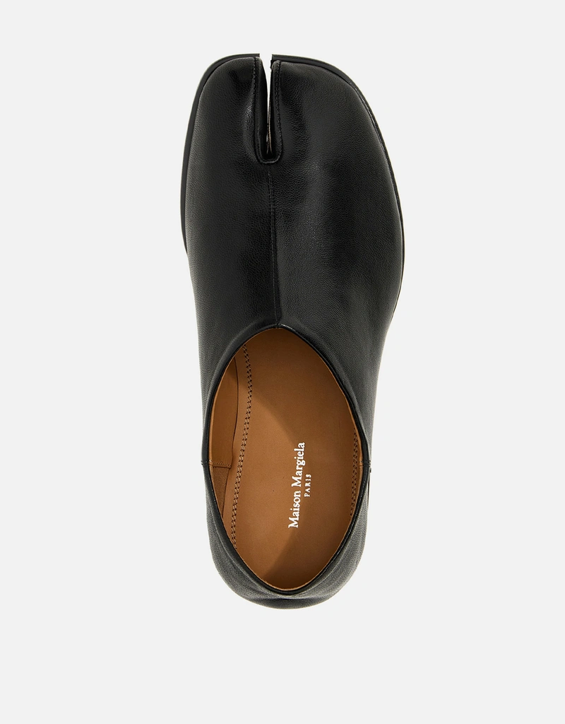 Maison Margiela 足袋スプリットトーネッパレザーバブーシュフラット