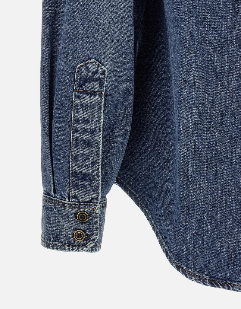 Maison Margiela メンズ コットンデニムシャツ (すべての新品) IFCHIC.COM