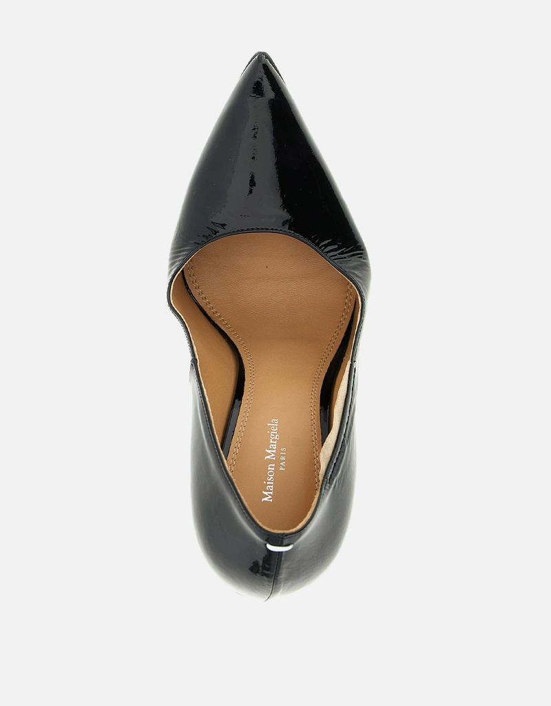 Maison Margiela ラブド・トゥ・デス グロッシーゴートレザー ポイン