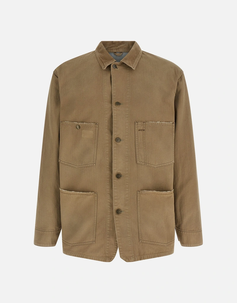 Maison Margiela メンズ ヘリンボーン ワークウェア コットン