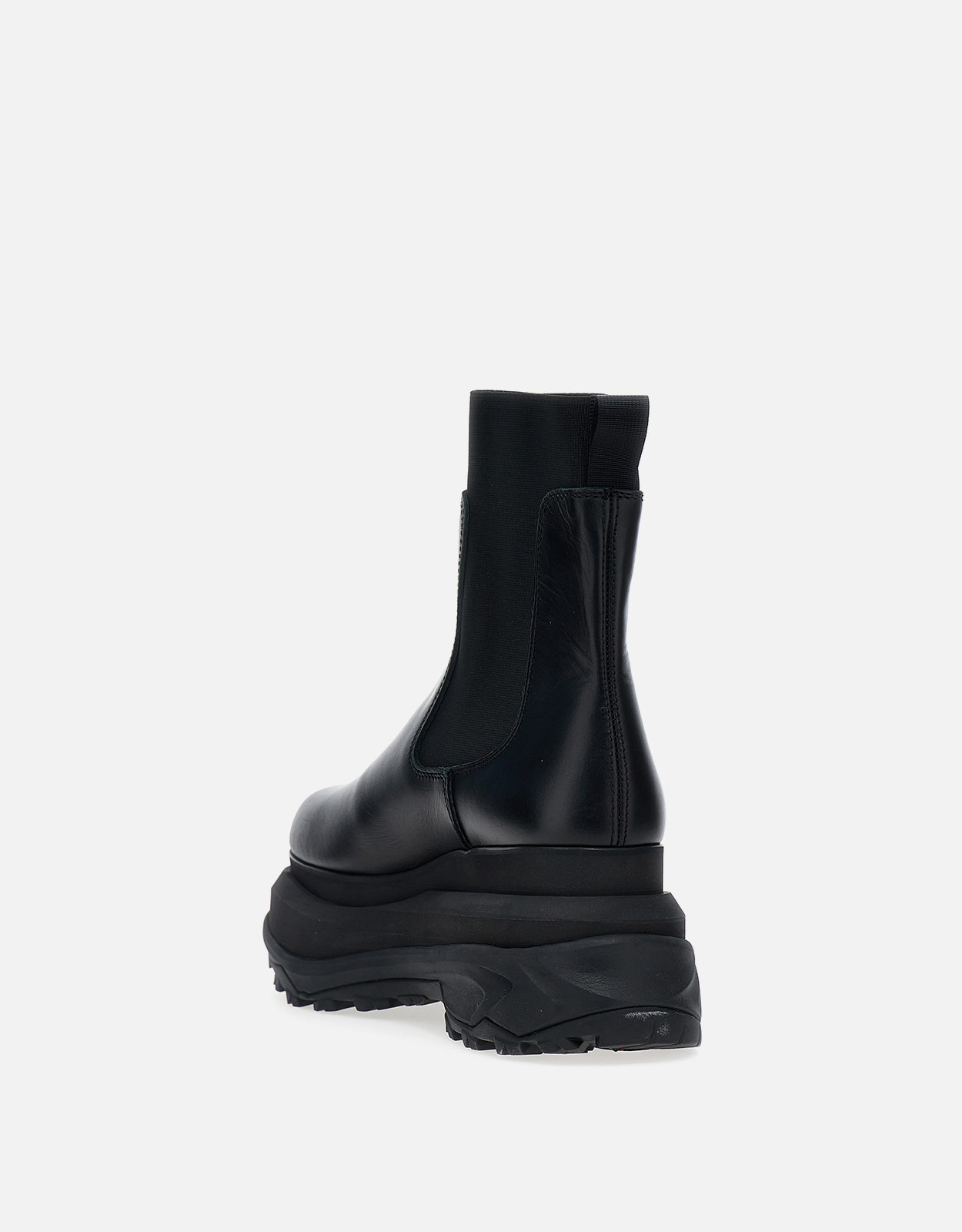 Sacai Leather Chelsea Ankle Boots () IFCHIC.COM