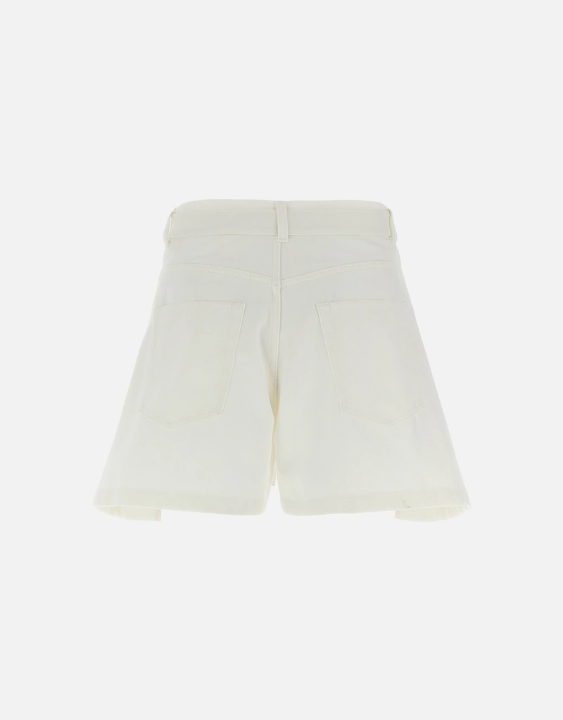 Sacai ウールブレンドインサートワイドレッグショーツ () IFCHIC.COM Sacai ウールブレンドインサートワイドレッグショーツ () IFCHIC.COM