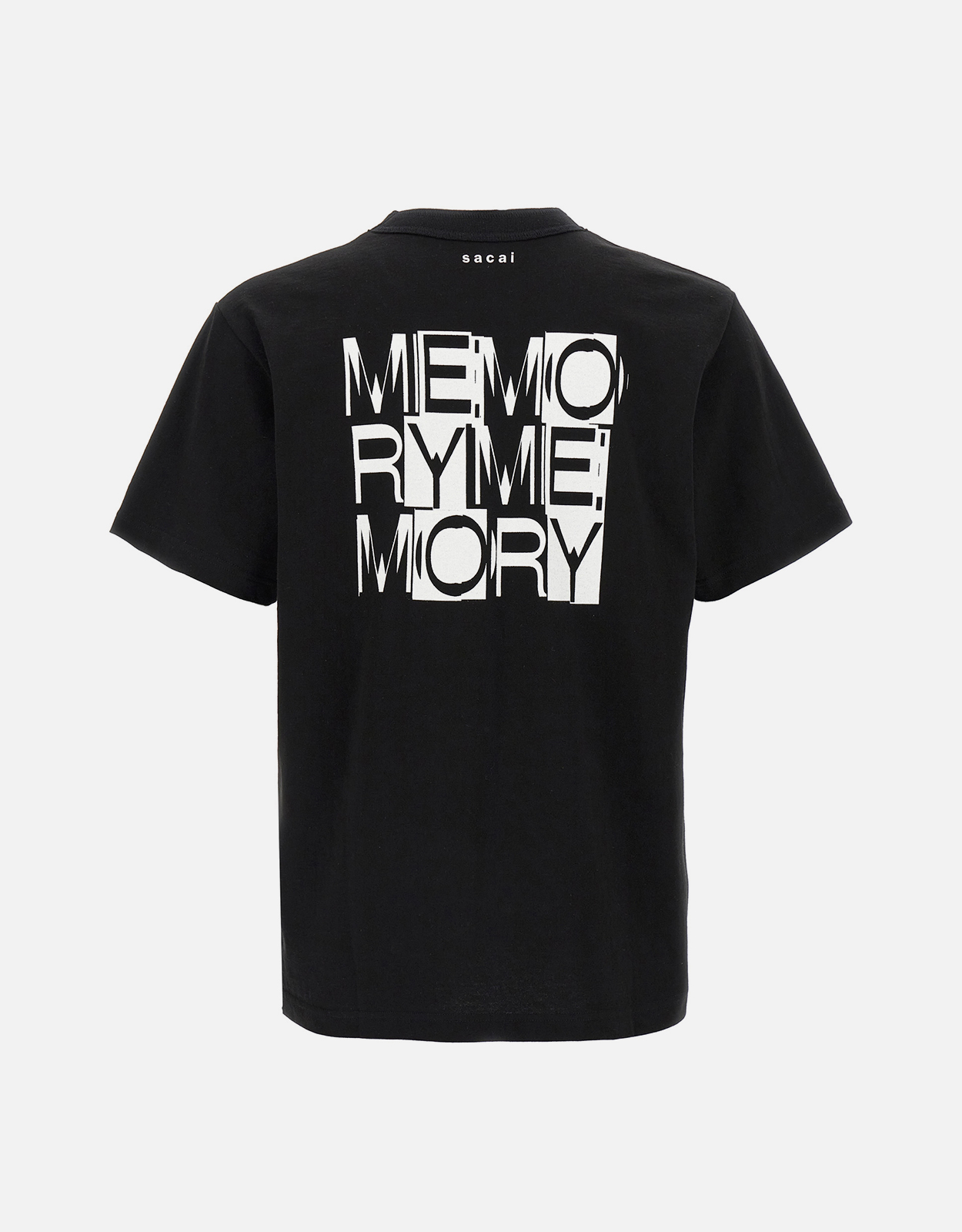 sacai オンライン限定　memory Tシャツ　ホワイト Sacai メモリー コットンTシャツ () IFCHIC.COM