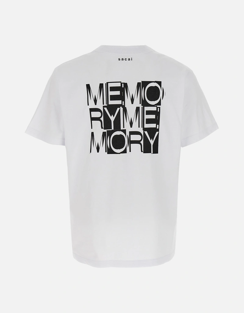 Sacai Memory Cotton T-Shirt () IFCHIC.COM