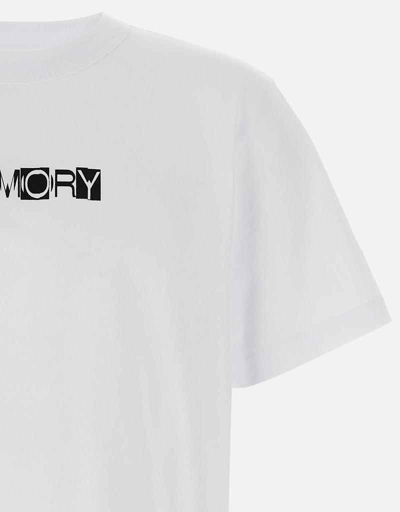 Sacai MemoryコットンTシャツ () IFCHIC.COM