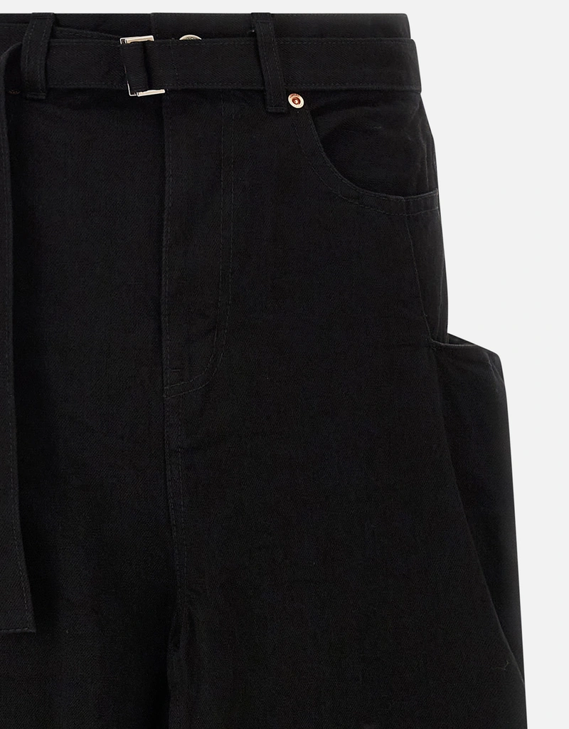 Sacai コットン トロンプルイユ マキシスカート (すべての新品) IFCHIC.COM