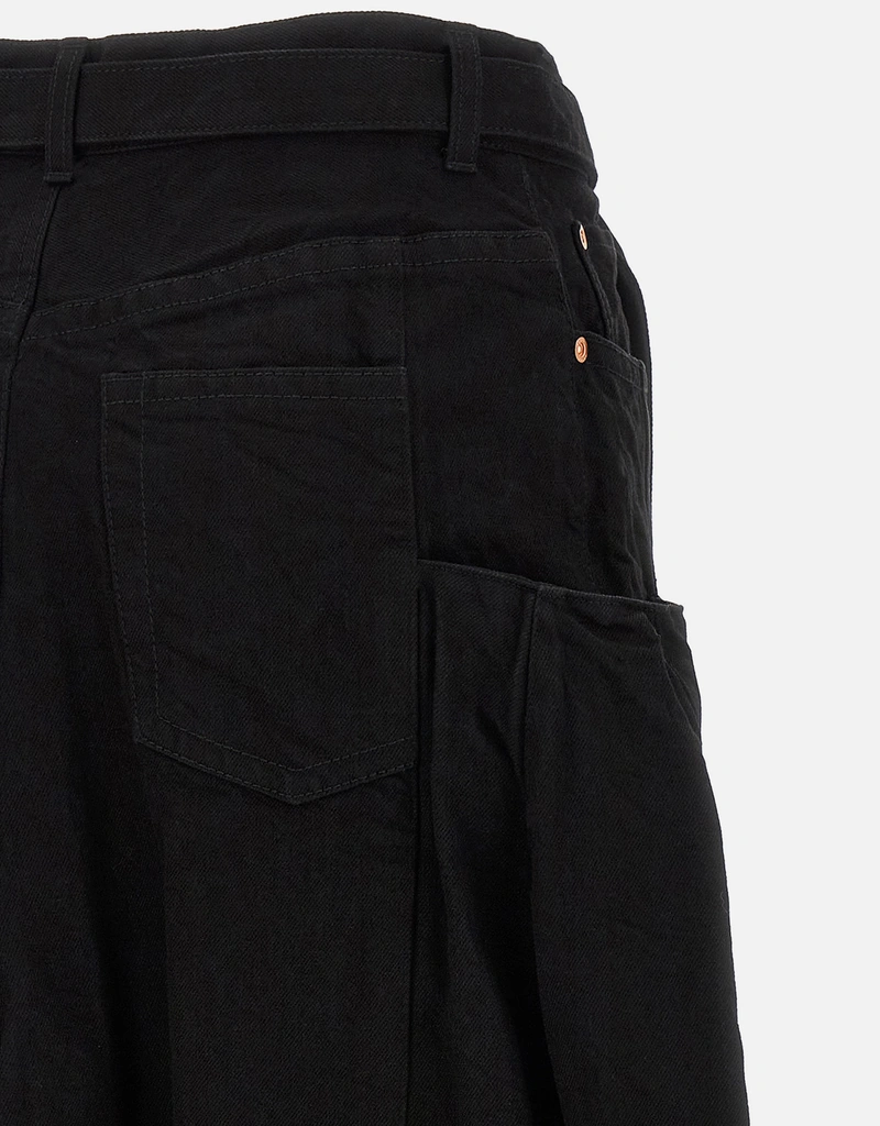 Sacai コットン トロンプルイユ マキシスカート (すべての新品) IFCHIC.COM