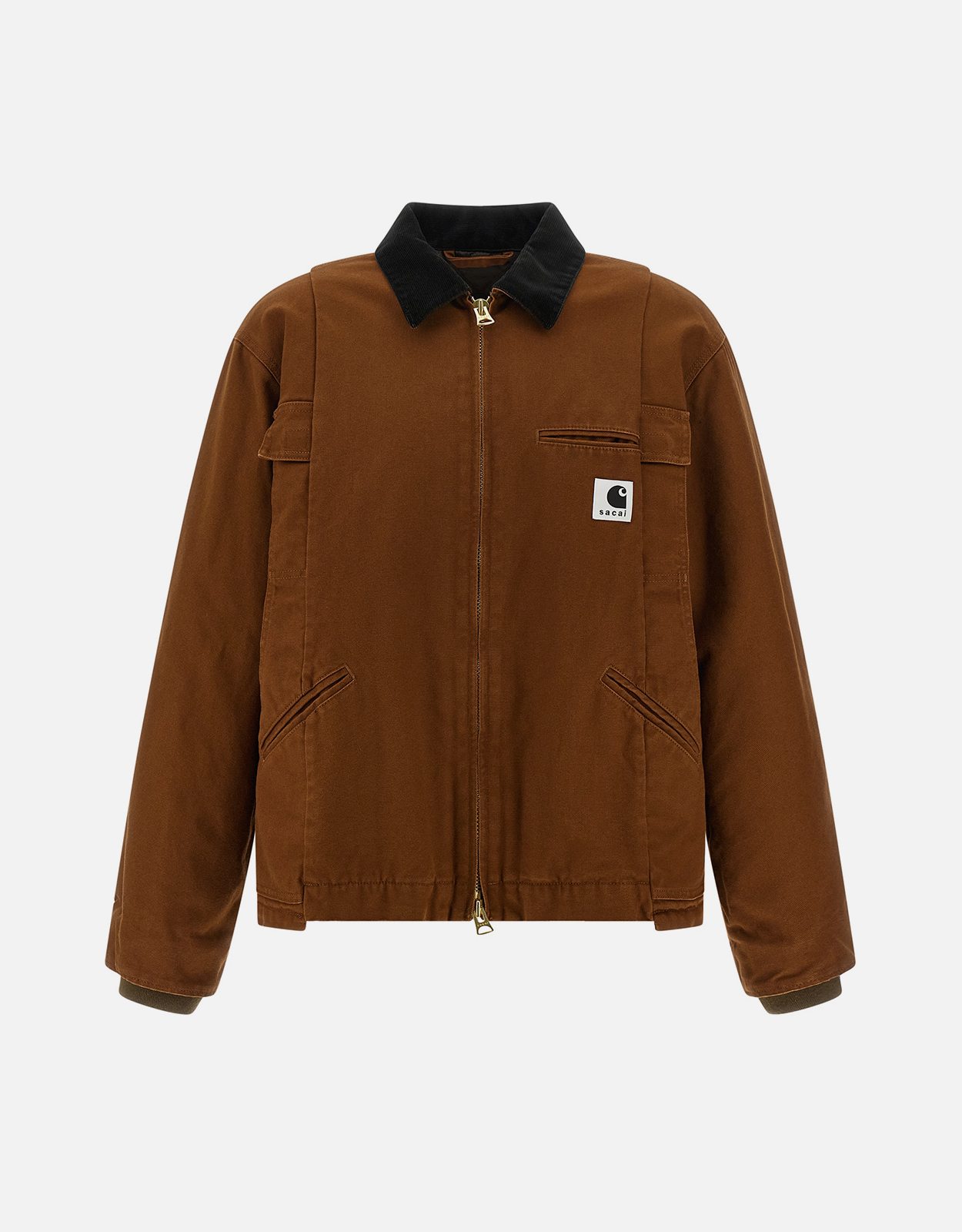 america　sacai ブラウン ジャケット Sacai メンズ カーハートWIP コットンキャンバスジャケット (すべての