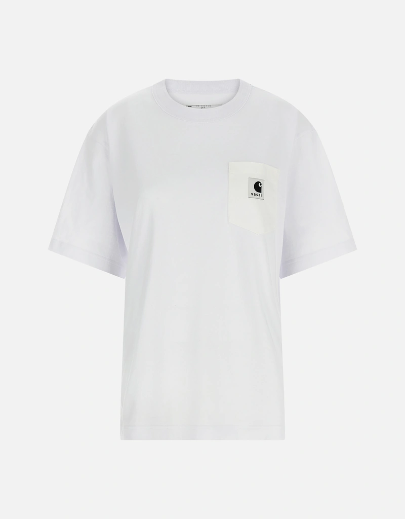 Sacai Carhartt Wip Cotton T-Shirt (All New In) IFCHIC.COM