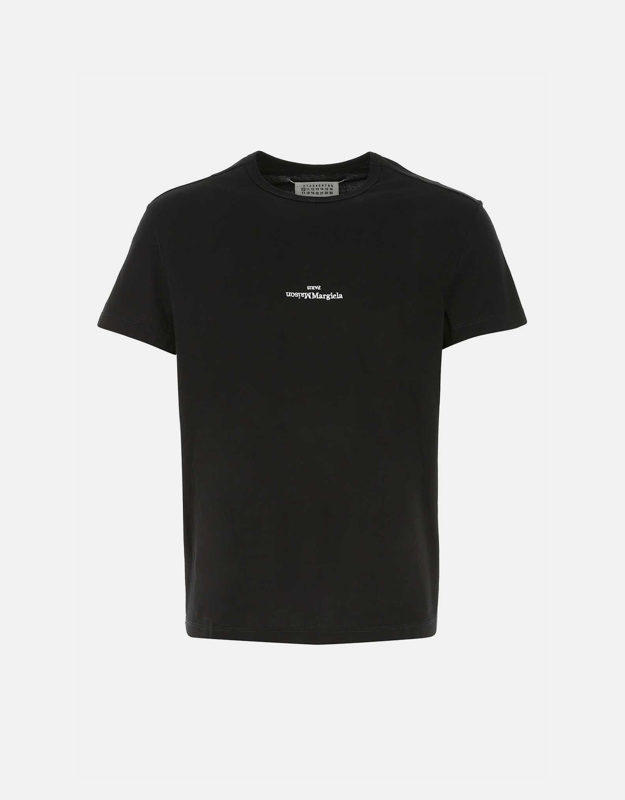 Maison Margiela メンズ コットンロゴプリントTシャツ (すべての新品
