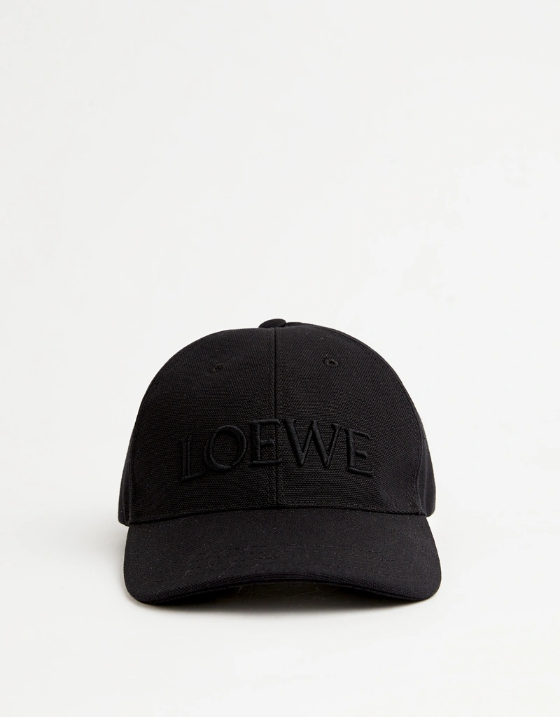 Loewe LOEWE刺繍キャンバスキャップ () IFCHIC.COM