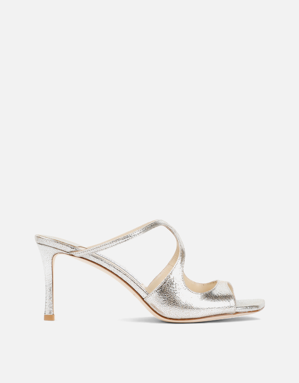 JIMMY CHOO Anise 75 Leather High-Heeled Sandals (All New In,Shoes