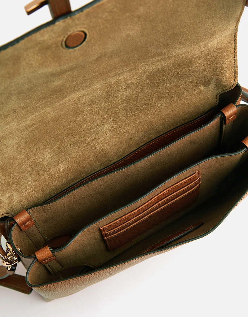 TOD'S タイムレス　クロスボディバッグ　キャメル TOD'S（トッズ） TODS ショルダーバッグ T TIMELESS Tタイムレス