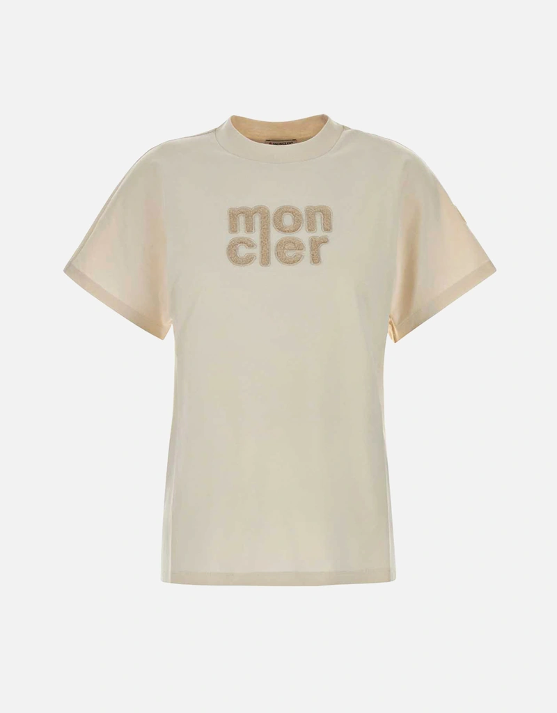 Moncler SandコットンTシャツ (トップス,Tシャツ) IFCHIC.COM