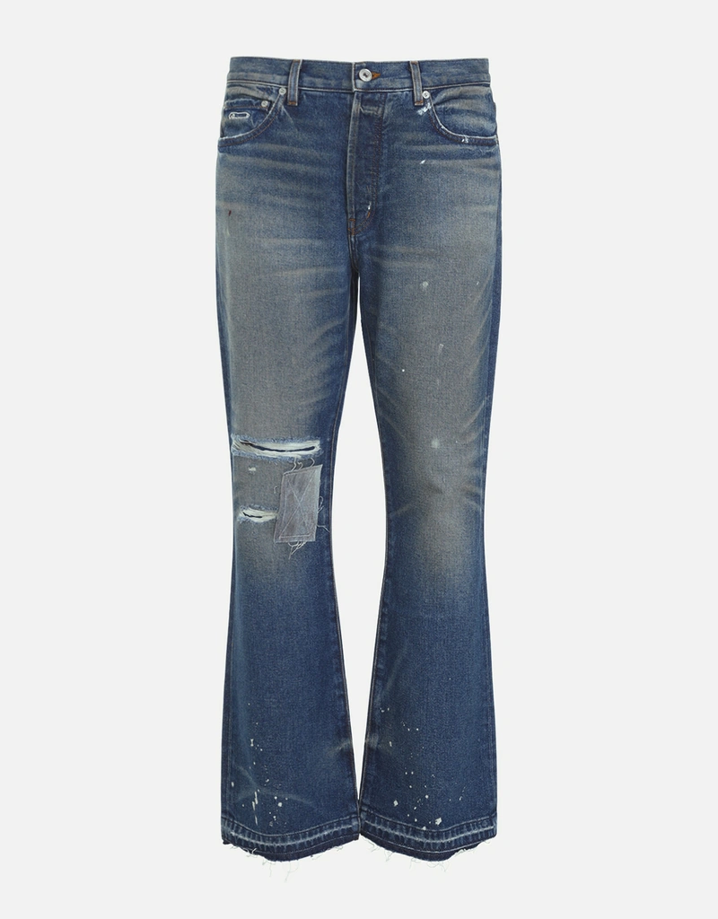 GALLERY DEPT. メンズデニムダガーブーツカットジーンズ (デニム単品