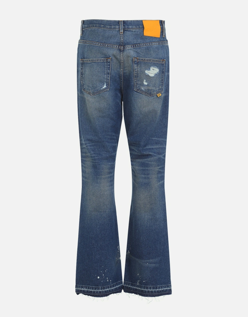 GALLERY DEPT. メンズデニムダガーブーツカットジーンズ (デニム単品