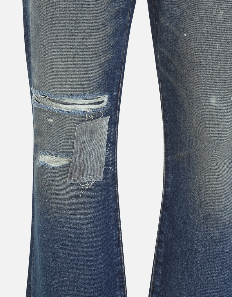 GALLERY DEPT. メンズデニムダガーブーツカットジーンズ (デニム単品