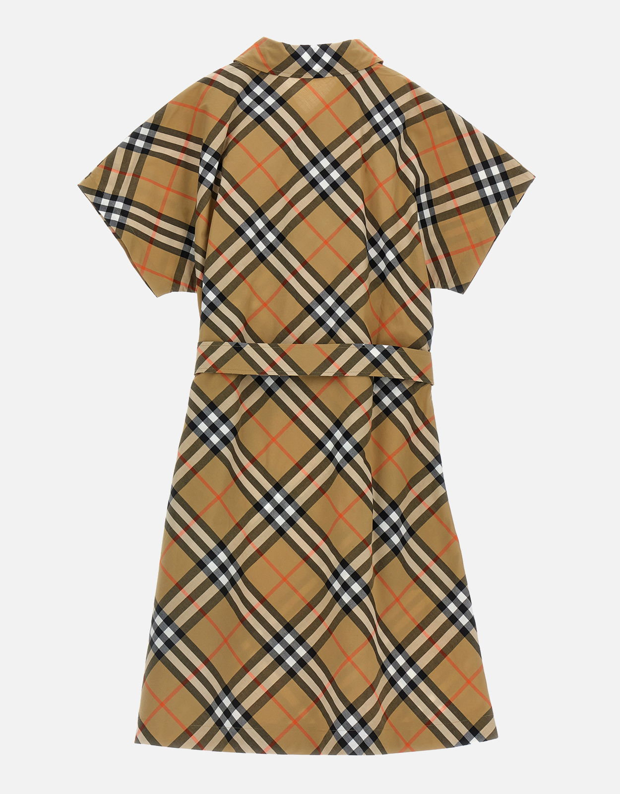 Burberry Kids Cotton Check Shirt Dress () IFCHIC.COM