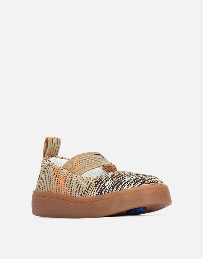 Burberry Kids K1チェックプリントフラットシューズ () IFCHIC.COM