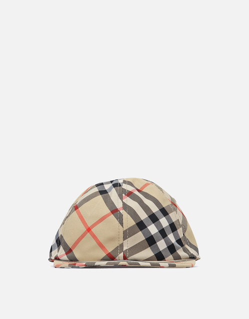 Burberry Kids チェックベースボールキャップ () IFCHIC.COM