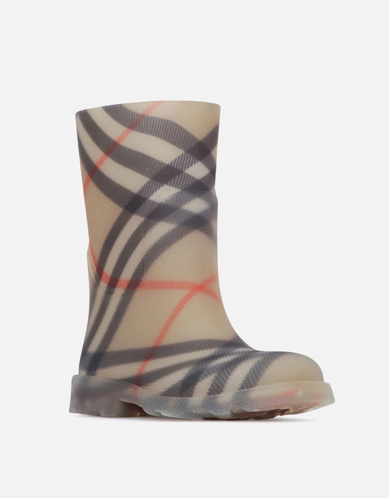 Burberry Kids キッズK1マーシュハイレインブーツ () IFCHIC.COM
