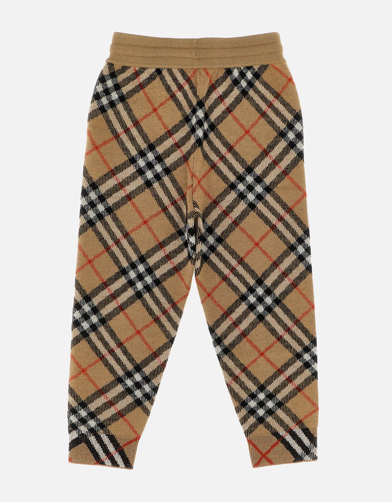 Burberry Kids ウールジョガーパンツ (すべての新品) IFCHIC.COM